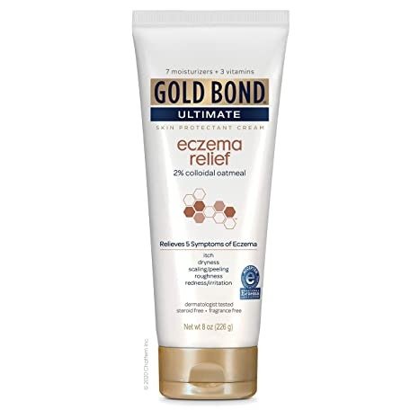 Gold Bond Ultimate Eczema Relief Skin Protectant Cream, 8 Ounce