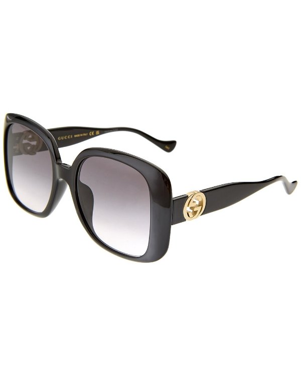 Women's GG1029SA 57mm Sunglasses / Gilt