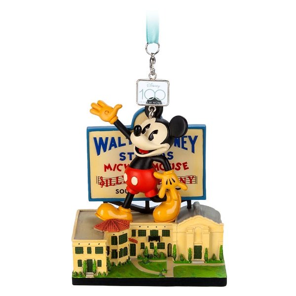 Mickey Mouse Hyperion Studios Sketchbook Ornament – Disney100 | shopDisney