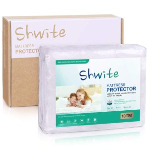 Shwite Premium Hypoallergenic Waterproof Mattress Protector