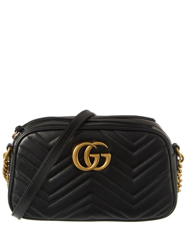 GG Marmont Matelasse Small Leather Shoulder Bag