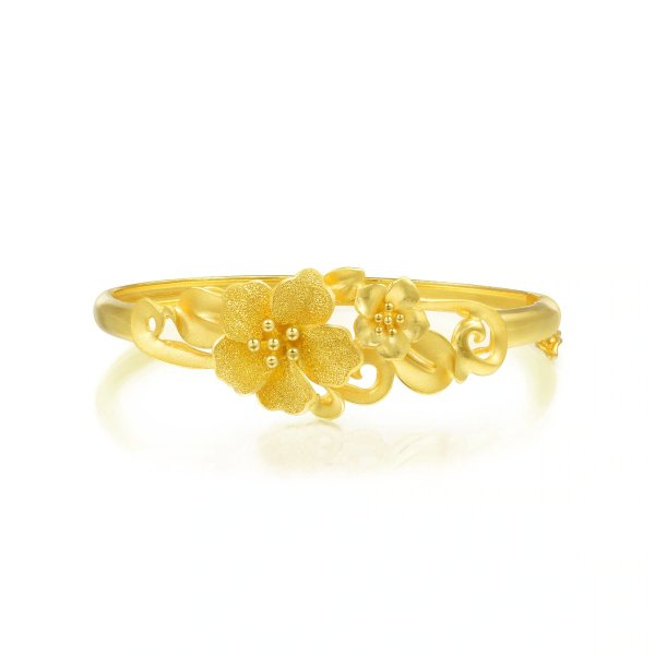 999.9 Gold Bangle - 52018K | Chow Sang Sang Jewellery