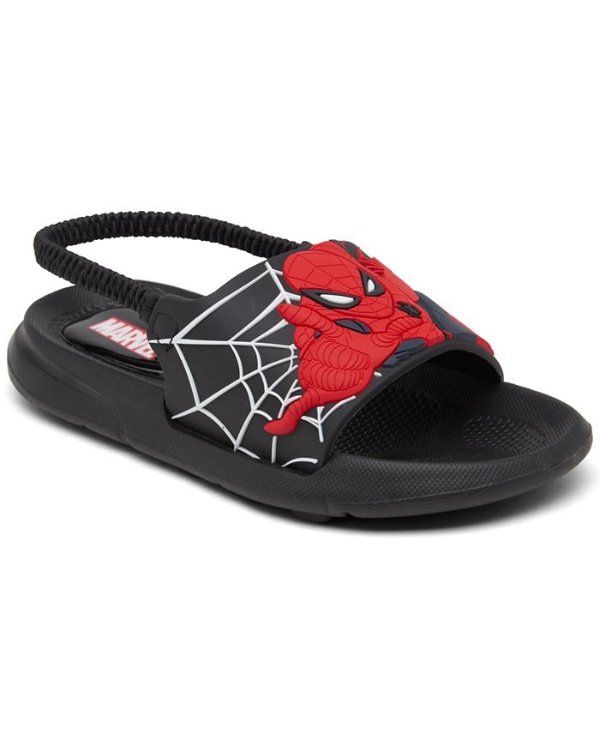 BBC international Little Kids Spider-Man Slide Sandals from Finish Line