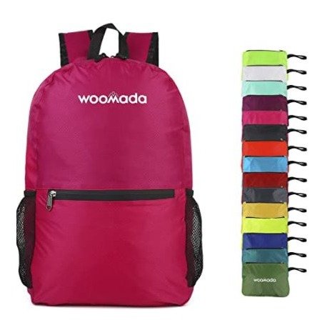 WOOMADA 17L Durable Waterproof Travel Hiking Backpack