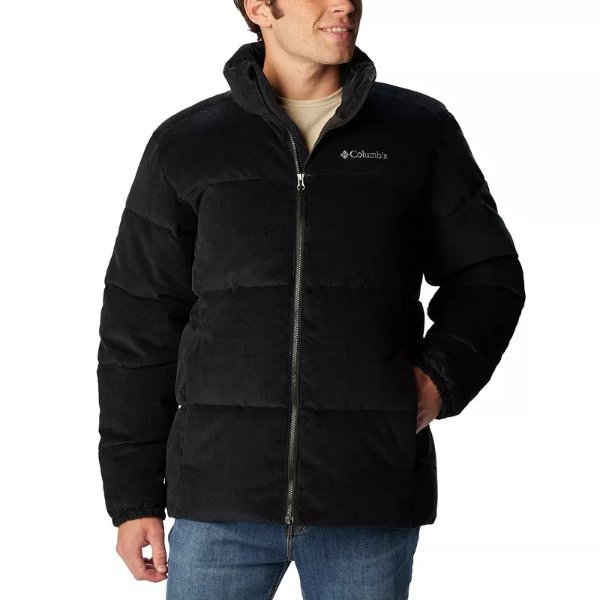 Men's Puffect Quilted Full-Zip Corduroy Jacket