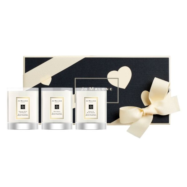 - Valentine's Day 3-Piece Travel-Size Scented Candle Set