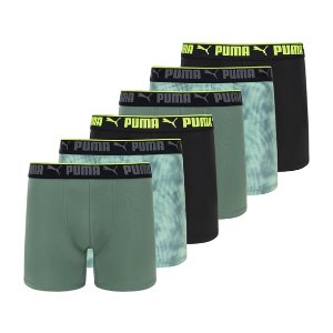 Puma6 Pack Sportstyle 男款内裤