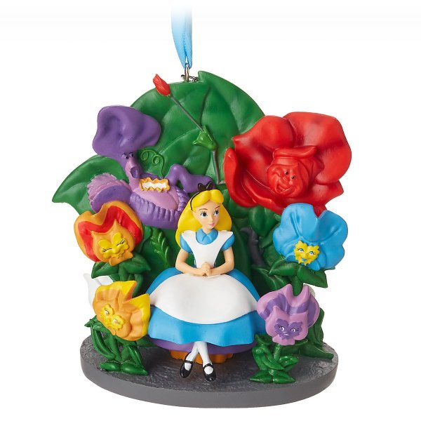 Alice in Wonderland Sketchbook Ornament