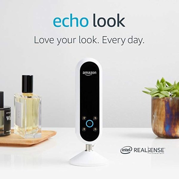 Echo Look | Hands-Free Camera and Style Assistant with Alexa—includes Style Check to get a second opinion on your outfit