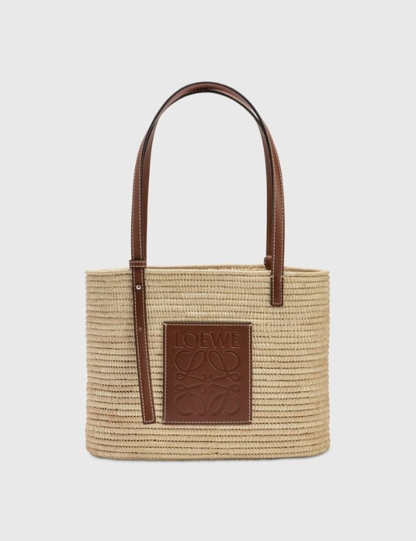 Small Square Basket Bag