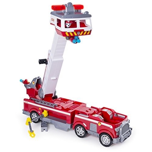 - Ultimate Rescue Fire Truck with Extendable 2 ft. Tall Ladder, for Ages 3 and Up @ Amazon