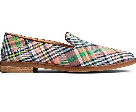 Seaport Levy Washed Plaid Loafer
