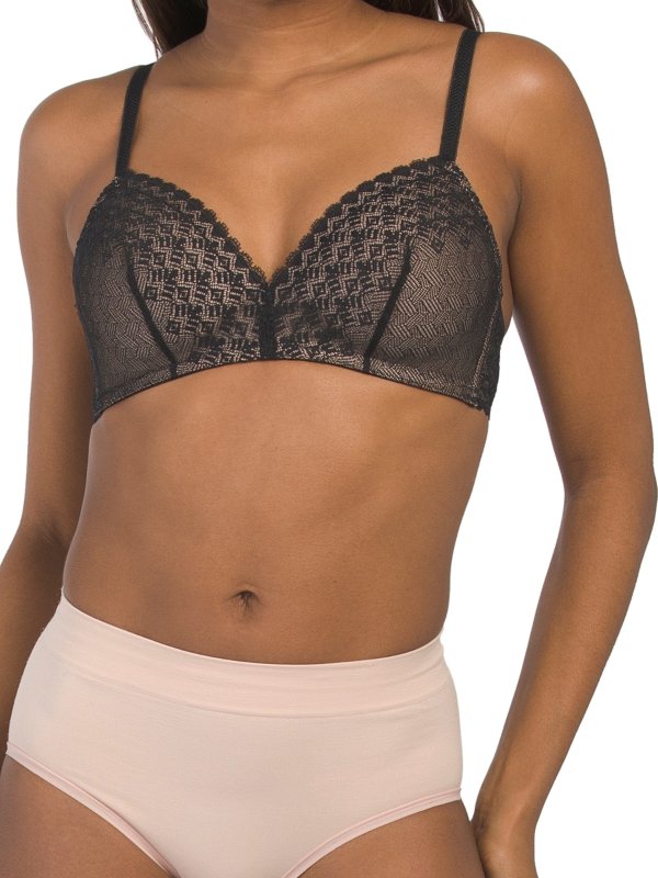 Wire-free Net Perfection Lace Bra