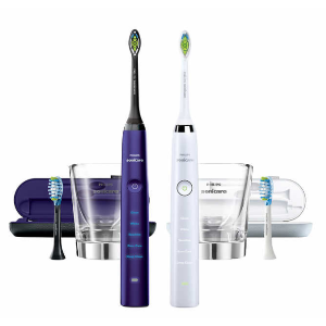 Philips Sonicare DiamondClean Rechargeable Electric Toothbrush 2-handle Pack