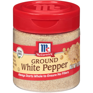 McCormick Ground White Pepper, 1oz