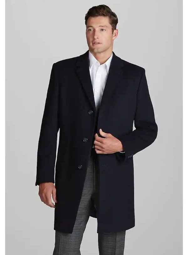 Jos. A. Bank Tailored Fit Topcoat CLEARANCE - All Clearance | Jos A Bank