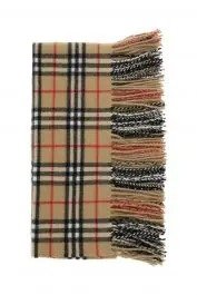 ered "Happy Cashmere Checkered Burberry