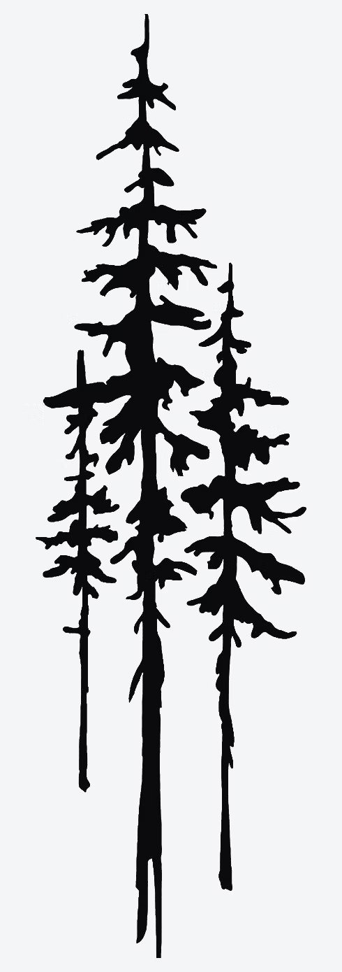 树木纹身贴纸