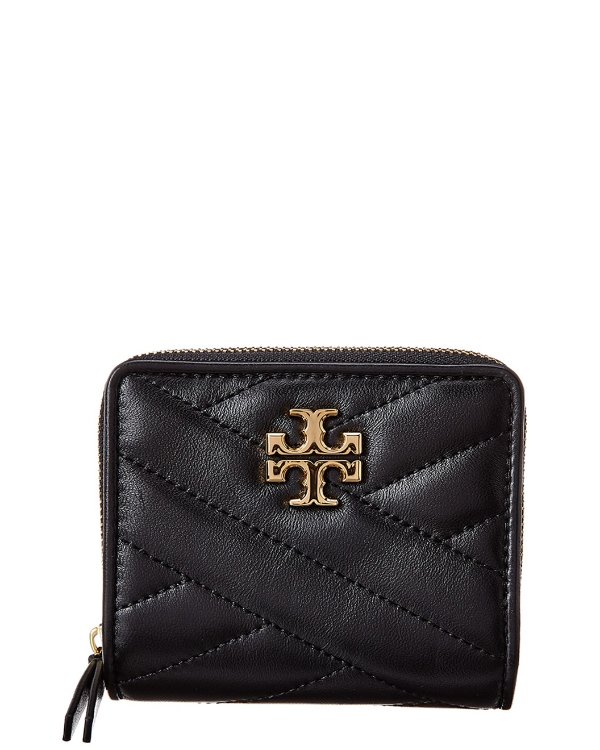 Kira Chevron Leather Bifold Wallet