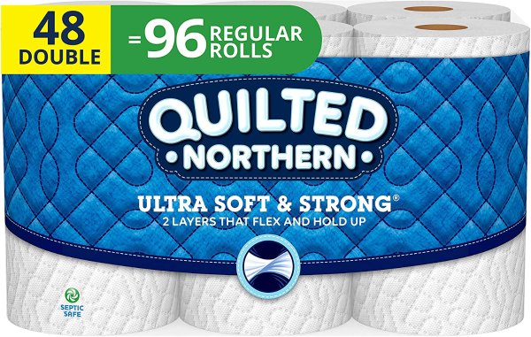 Quilted Northern Ultra Soft and Strong Toilet Paper, 48 Rolls