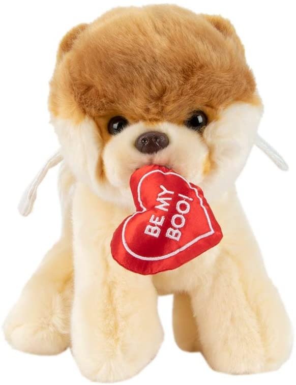 Boo World's Cutest Dog Valentine's Day Cupid Angel Plush Stuffed Animal, 9"