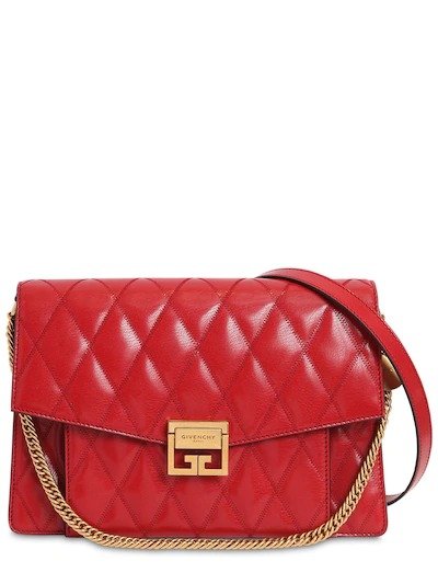 MEDIUM GV3 QUILTED LEATHER BAG