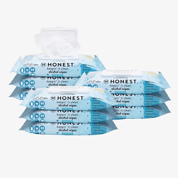 Alcohol Wipes, 450 Count