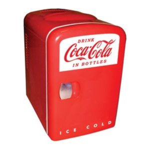 Koolatron KWC-4 Coca Cola Compact Mini Refrigerator With 4 Litre Capacity