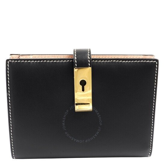 April Black Leather Wallet