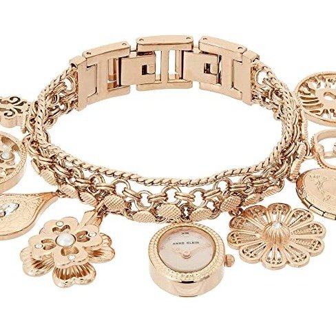 Women's Crystal Accented Bracelet Watch