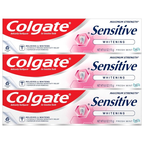 Whitening Toothpaste for Sensitive Teeth