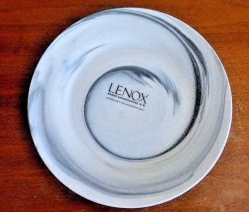 Lenox Marble Wave Gray Dinner Plate 10.5" | eBay