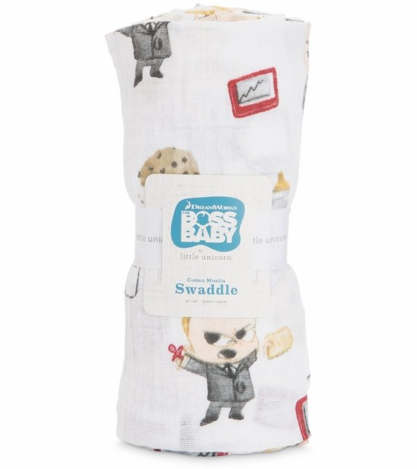 + The Boss Baby Cotton Cotton Muslin Swaddle - Cookies are for Closers