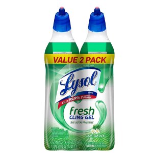 Lysol Toilet Bowl Cleaner Gel, For Cleaning and Disinfecting