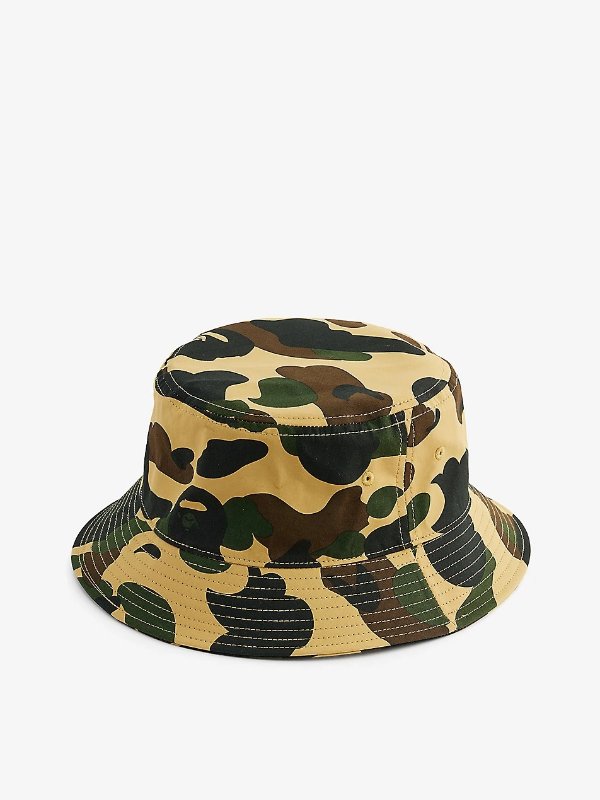 1st Camo camouflage-pattern cotton-twill hat