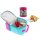 Hello Kitty Soft Dual Compartment Lunch Box Kit - Insulated Lunch Bag with Padded Carry Handle and 10oz FUNtainer Vacuum Insulated Stainless Steel Food Jar-Great for Children, Easy Transport