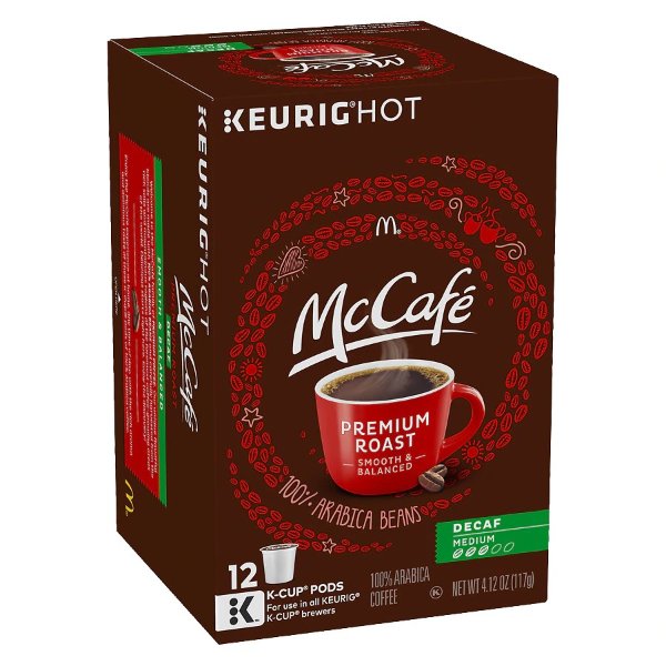 McCafe Decaf 特调咖啡粉胶囊 12颗