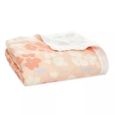 ™ essentials Koi Pond Silky Soft Dream Blanket in Pink | buybuy BABY