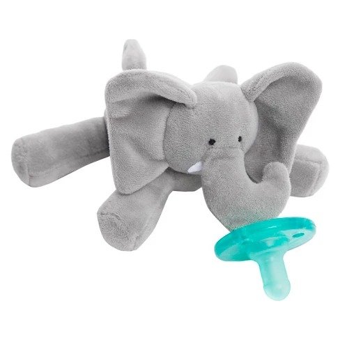 WubbaNub&#174; Elephant Pacifier - Gray