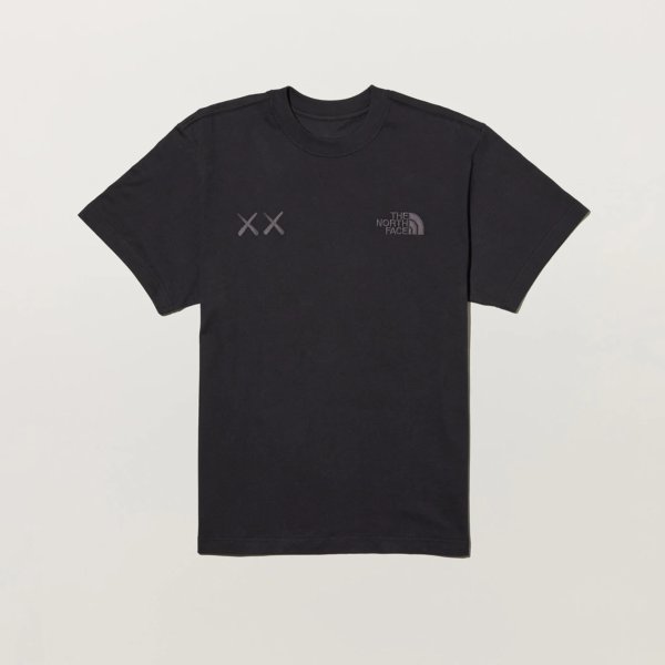 The North Face x KAWS Short Sleeve Tee (Black) | END. Launches