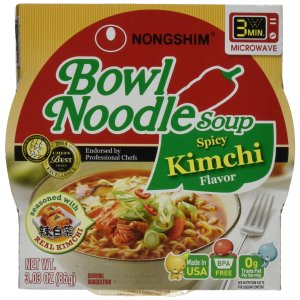 Nongshim Hot & Spicy Noodle Bowl 12-Pack