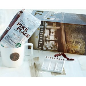  Starbucks Heritage 1971 Pike Place Mug & Coffee Gift Set, a Dealmoon Exclusive!