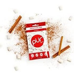 PUR 100% Xylitol Chewing Gum, Sugarless Cinnamon PUR 100% Xylitol Chewing Gum, Sugarless Cinnamon