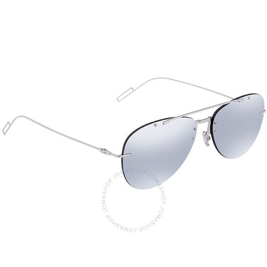 Silver Pilot Men's SunglassesCHROMA1F01062