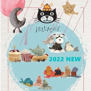 2022 Jellycat 夏日新品爆款榜单 雪纳瑞/腊肠犬 狗狗家族又添可爱