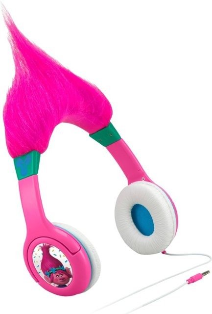 Wired On-Ear Headphones - White/Pink