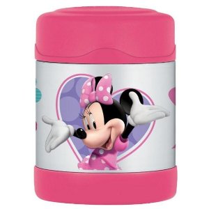 s 10 Ounce Funtainer Food Jar, Minnie Mouse @ Amazon