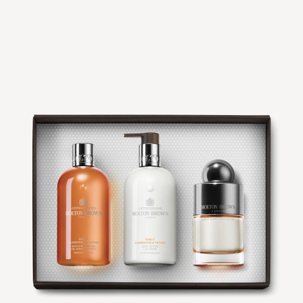 Sunlit Clementine & Vetiver Fragrance Gift Set