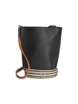 - Gate Leather Bucket Bag