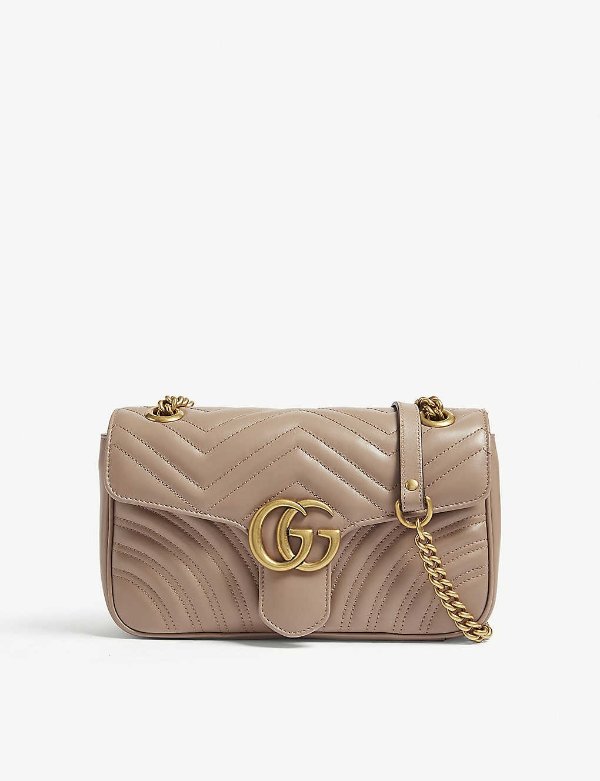 Marmont GG small quilted leather shoulder bag